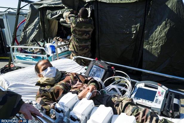 بیمارستان موقت کرونایی‌ها