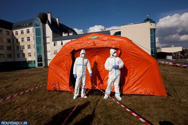 بیمارستان موقت کرونایی‌ها