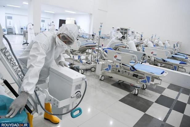 بیمارستان موقت کرونایی‌ها
