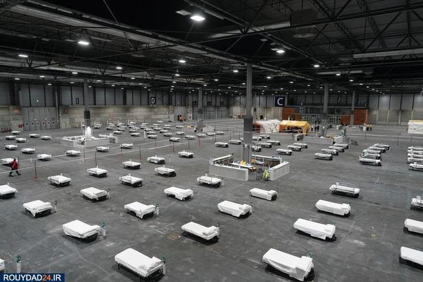 بیمارستان موقت کرونایی‌ها