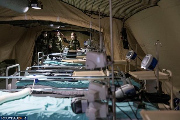 بیمارستان موقت کرونایی‌ها