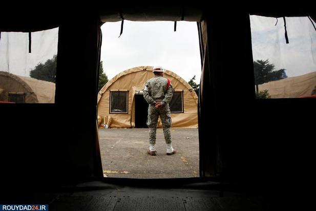 بیمارستان موقت کرونایی‌ها