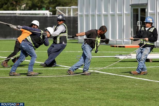 بیمارستان موقت کرونایی‌ها