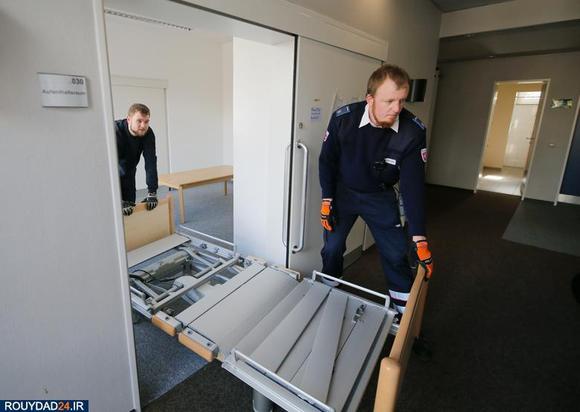 بیمارستان موقت کرونایی‌ها