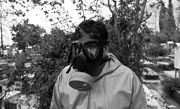 خاکسپاری فوتی‌های کرونا