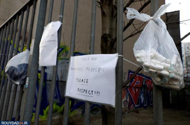بی‌خانمانها در آغوش ویروس کرونا