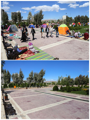 تفاوت سیزده‌بدر پارسال و امسال