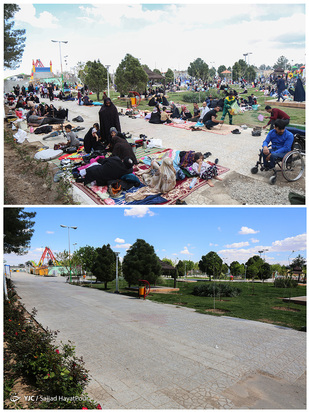 تفاوت سیزده‌بدر پارسال و امسال