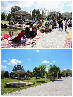 تفاوت سیزده‌بدر پارسال و امسال