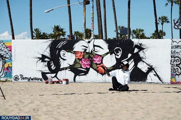 گرافیتی‌های کرونایی