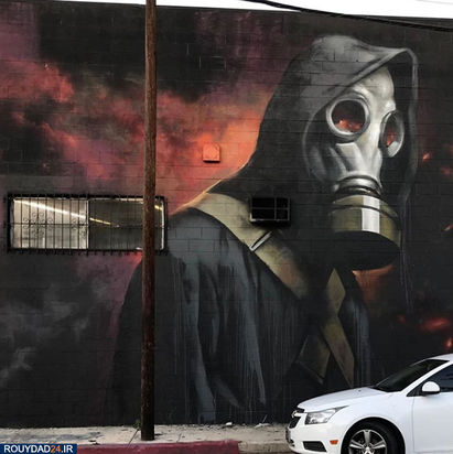 گرافیتی‌های کرونایی