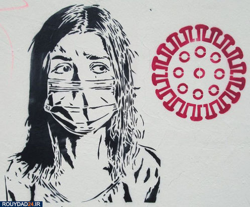 گرافیتی‌های کرونایی