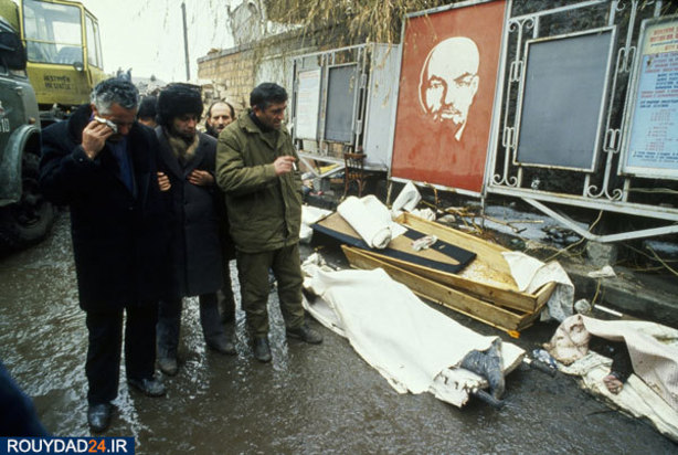 غم مردم داغدیده ارمنستان