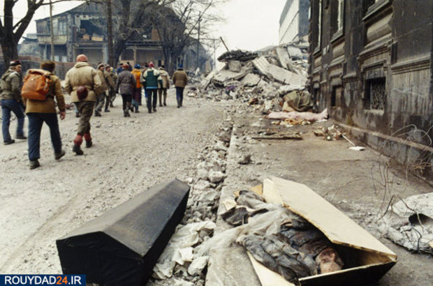 غم مردم داغدیده ارمنستان