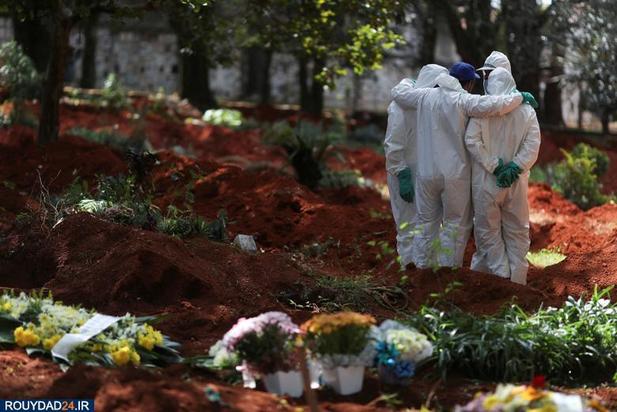 اغوش باز قبرستان‌ها بسوی قربانیان کرونا