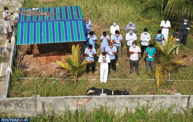 اغوش باز قبرستان‌ها بسوی قربانیان کرونا