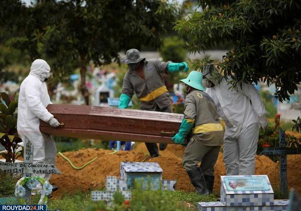 اغوش باز قبرستان‌ها بسوی قربانیان کرونا