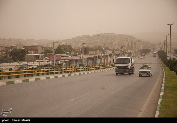 کرمانشاه زیر سایه ریزگردها