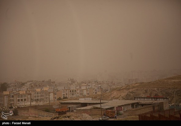 کرمانشاه زیر سایه ریزگردها