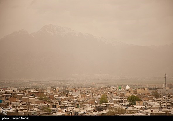 کرمانشاه زیر سایه ریزگردها