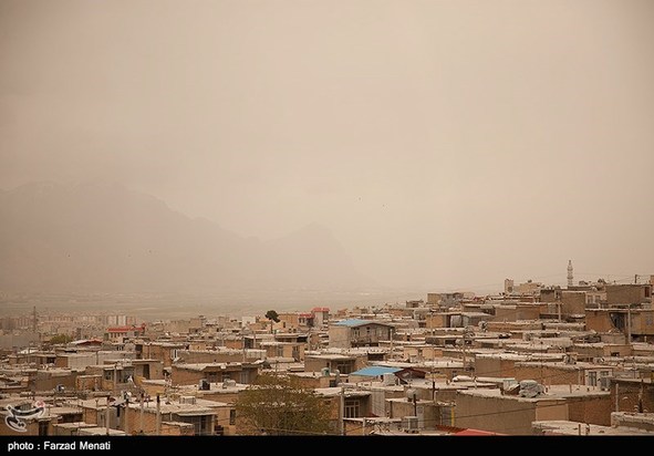 کرمانشاه زیر سایه ریزگردها