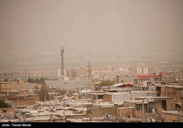 کرمانشاه زیر سایه ریزگردها