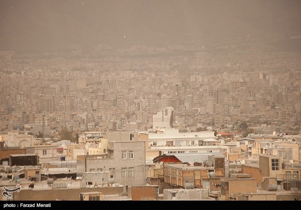 کرمانشاه زیر سایه ریزگردها