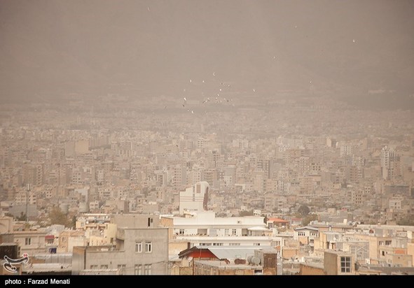 کرمانشاه زیر سایه ریزگردها