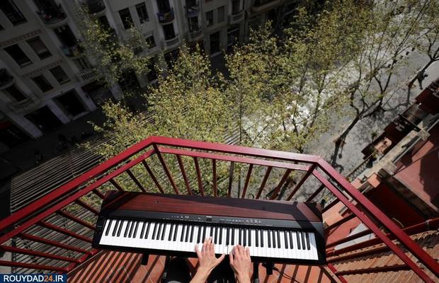 قرنطینه در چنگال موسیقی