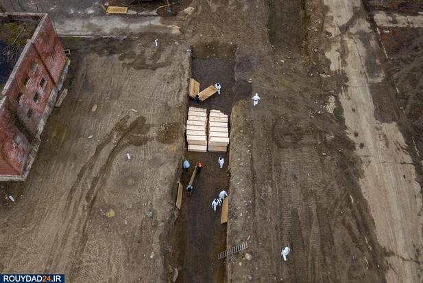 گورهای دسته‌جمعی کرونایی ها