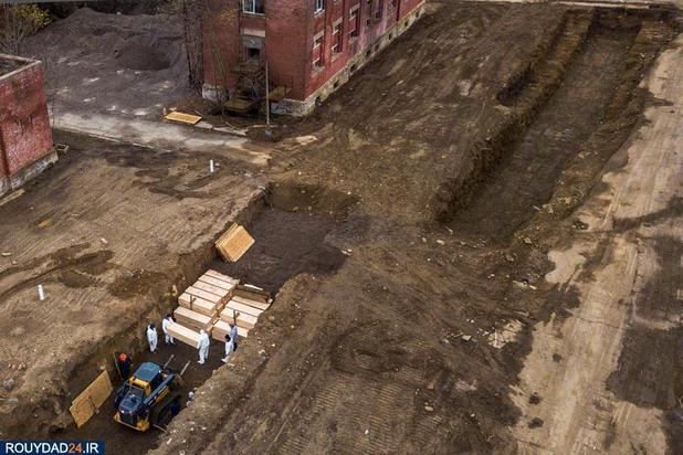 گورهای دسته‌جمعی کرونایی ها