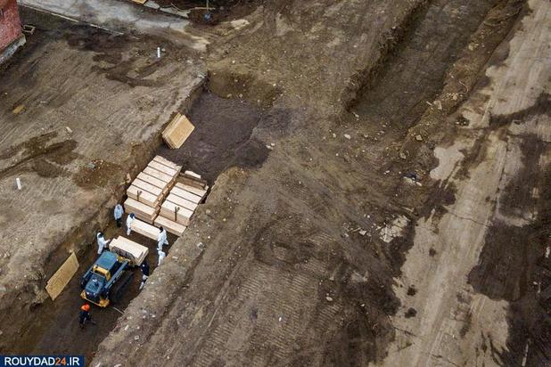 گورهای دسته‌جمعی کرونایی ها