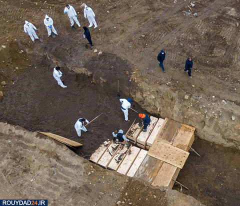 گورهای دسته‌جمعی کرونایی ها