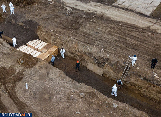 گورهای دسته‌جمعی کرونایی ها