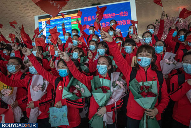 پایان جنگ کرونا با چین