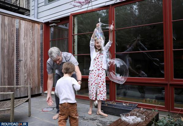 قرنطینه خانگی یک نیویورکی