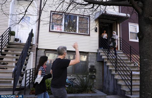 قرنطینه خانگی یک نیویورکی