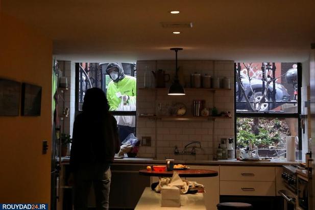 قرنطینه خانگی یک نیویورکی