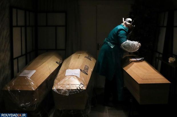 دفن اجساد کرونایی