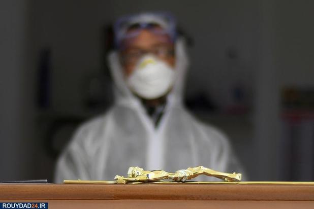 دفن اجساد کرونایی