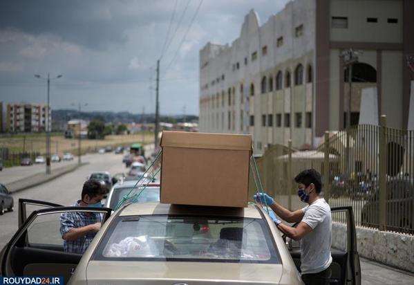 دفن اجساد کرونایی