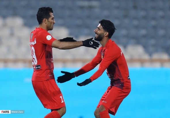 برد پرسپولیس در برابر شهر خودرو