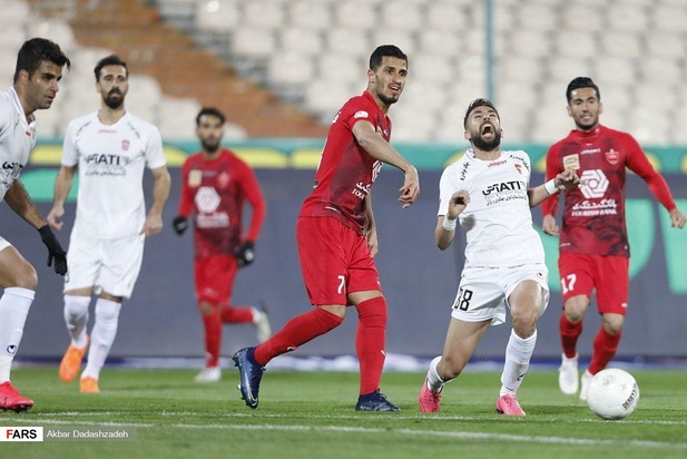 برد پرسپولیس در برابر شهر خودرو