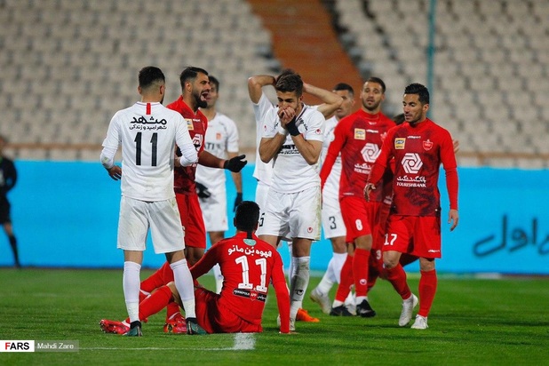 برد پرسپولیس در برابر شهر خودرو