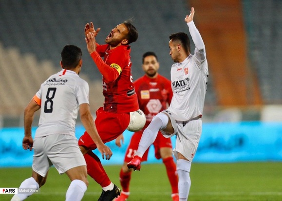 برد پرسپولیس در برابر شهر خودرو