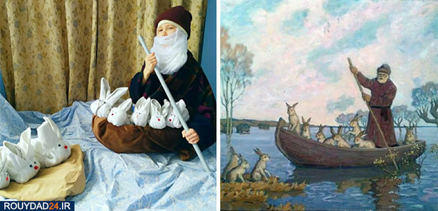 بازافرینی شاهکارهای هنری در قرنطینه خانگی