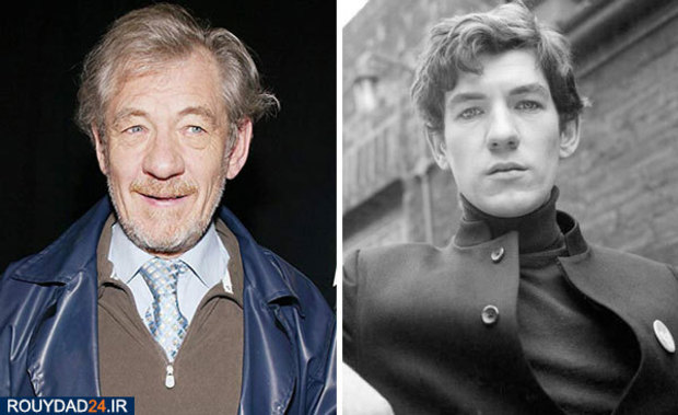 تصاویر پیری و جوانی سلبریتیها