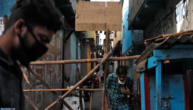 قرنطینه عجیب مناطق فقیرنشین هند