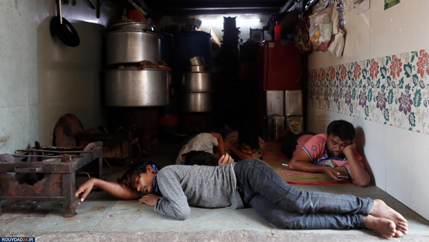 قرنطینه عجیب مناطق فقیرنشین هند