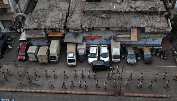 قرنطینه عجیب مناطق فقیرنشین هند